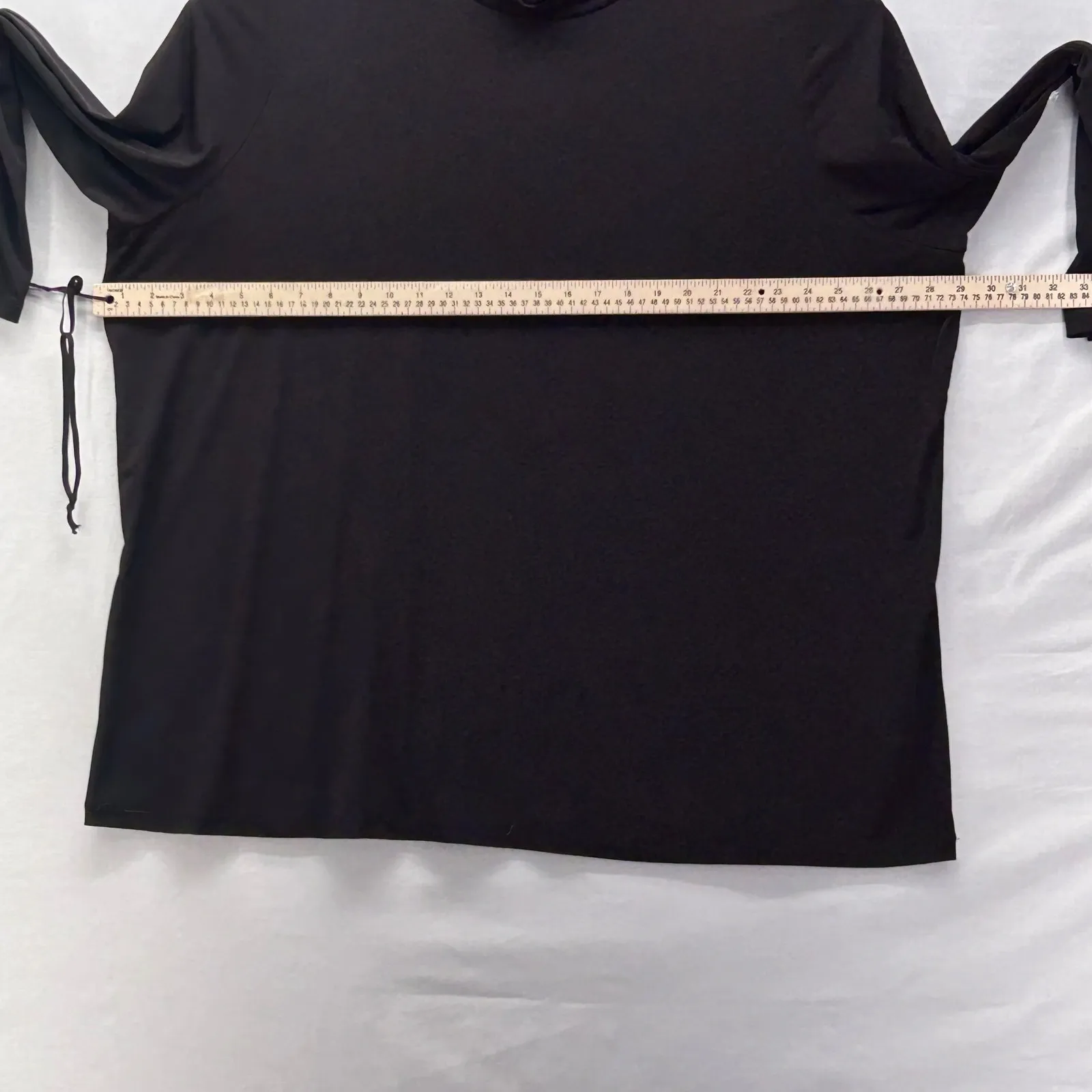 Susan Graver Turtleneck Top Black 3X - Image 11