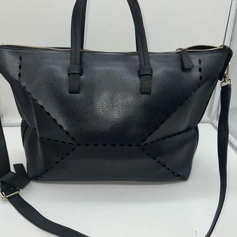 Furla Authentic Perforated Leather Tote - Image 5