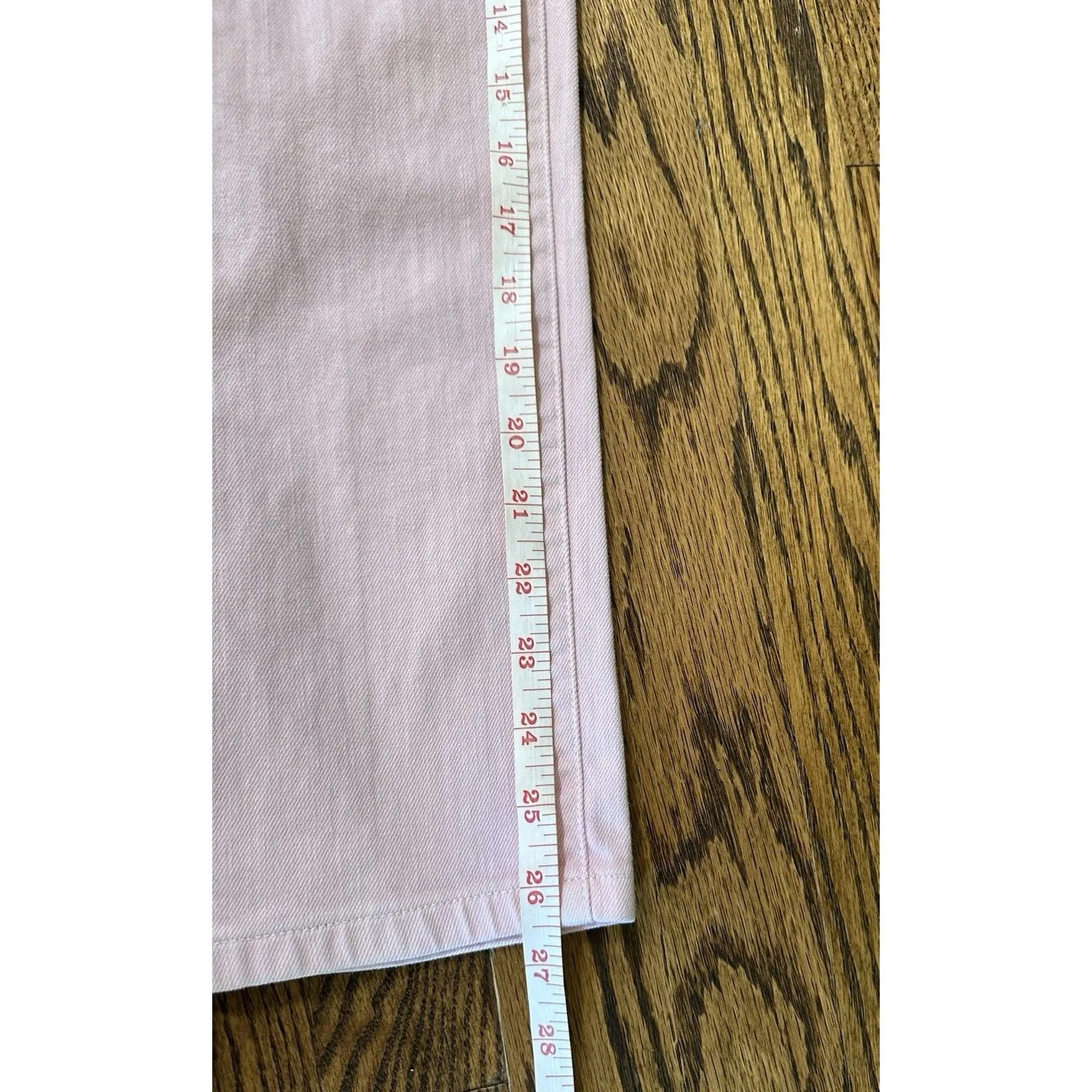 Vineyard Vines Women’s Skinny 5 Pocket Denim Jeans‎ Light Pink Size 4 EUC - Image 13