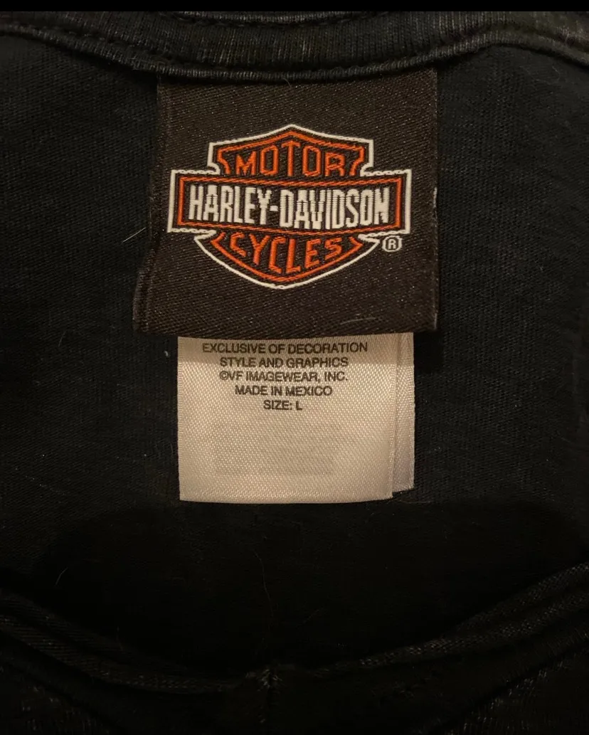 Harley Shirt size Large  - Image 7