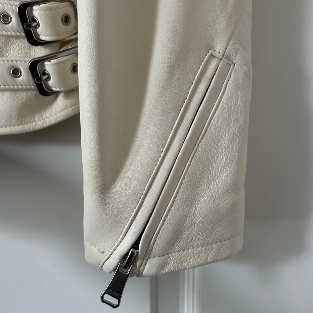 FRAME Leather Jacket - Image 4