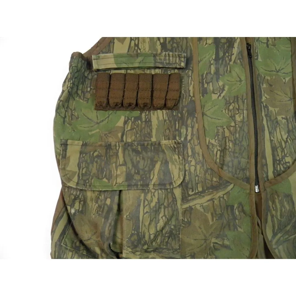 Vintage Winchester Camo Hunting Vest Zip Up Quilted Pockets‎ Canvas Green Size undefined - Image 4
