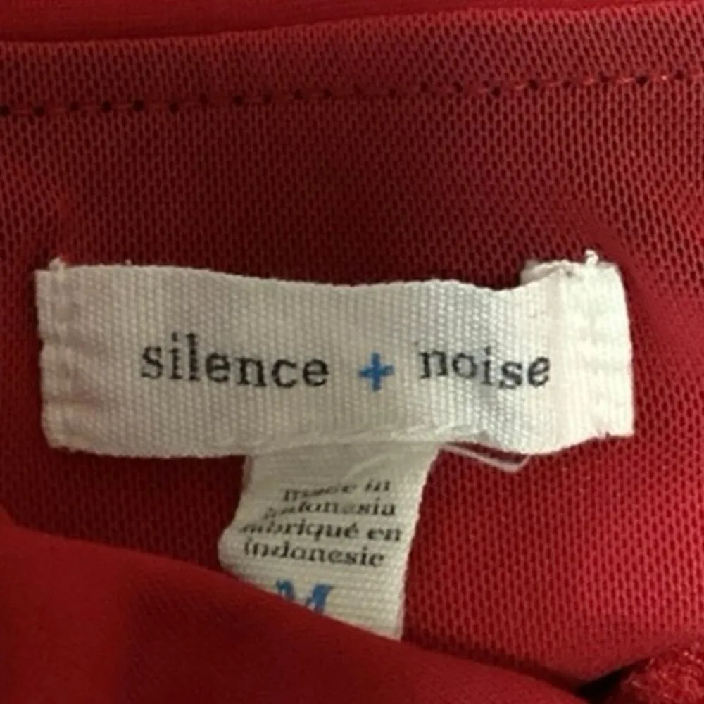 Urban Outfitters Silence + Noise Red Sleeveless Cami Camisole Tank Mini Dress M Size M - Image 7