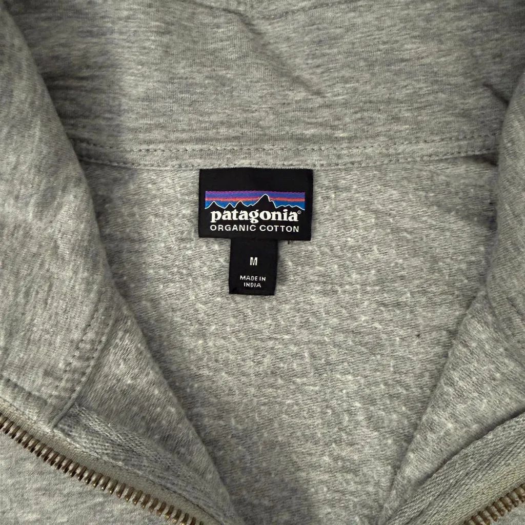 Grey Patagonia Ahnya quarter zip pullover - M - Image 5