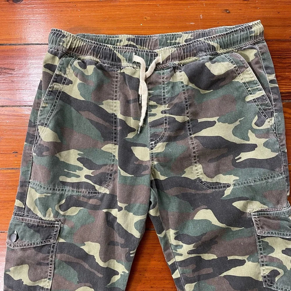 Sundry Camo Drawstring Cargo Jogger Pants - Size 3 (US L/12) - Image 11