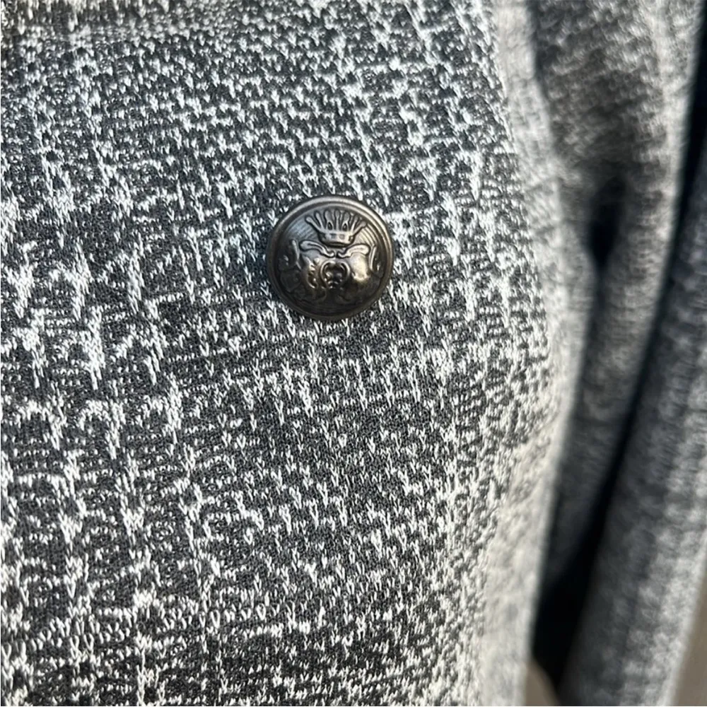 NWT Torrid Studio Double Knit Crop Open Front Military Jacket Top Size 4X - Image 9