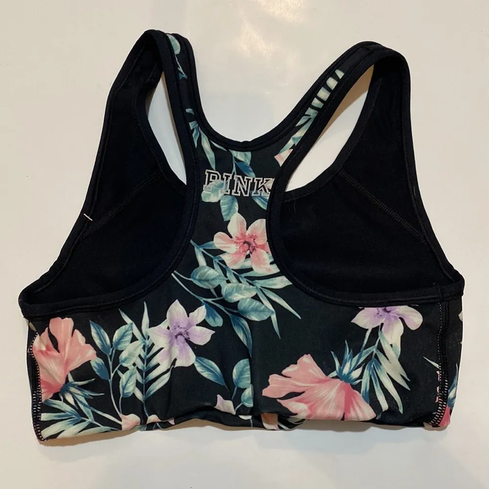 Victoria’s Secret pink ultimate floral sports bra - Image 2