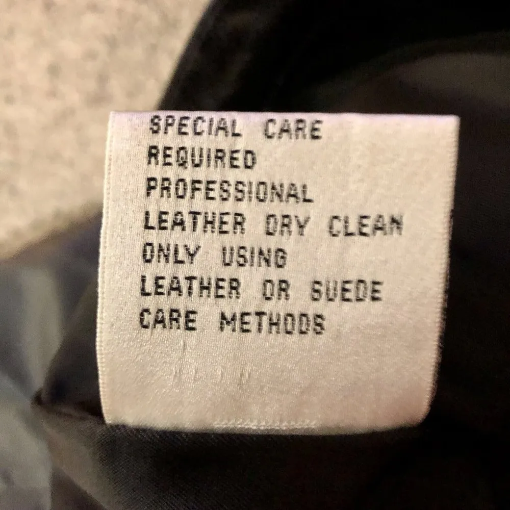 Siena Leather Skirt Womens 6 Used Black - Image 10