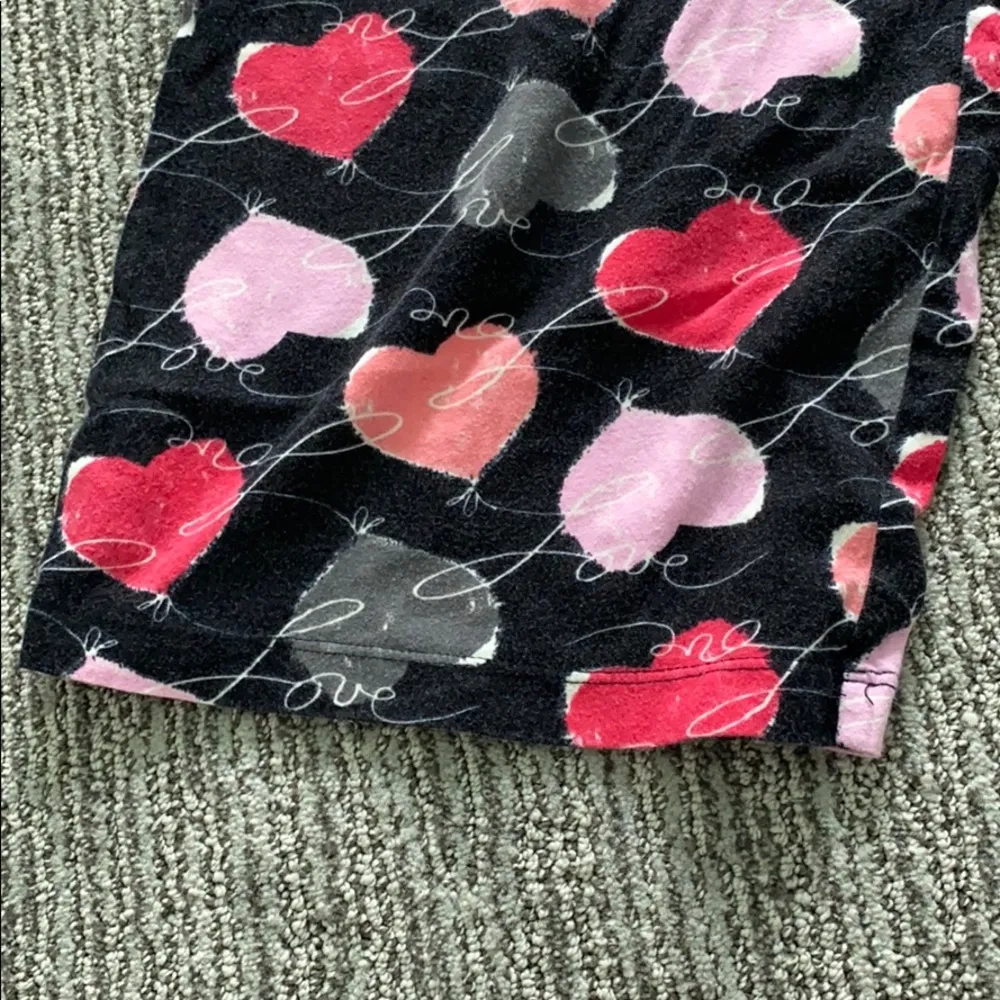 Heart Pajama Pants ❤️ Black - Image 5