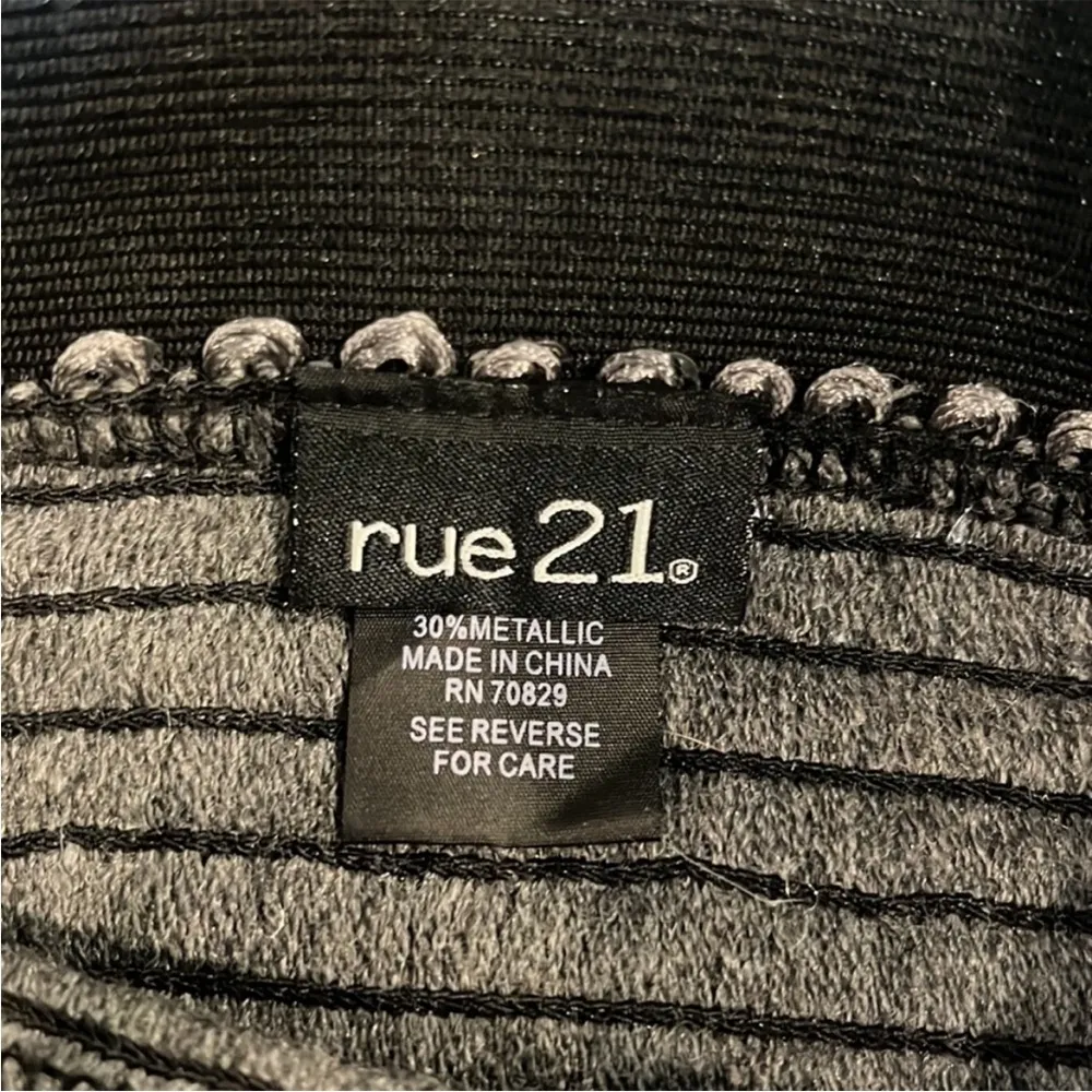 New Years Party Skirt Sequins Stretch Pencil A Line Mini Womens Small Rue21 - Image 9