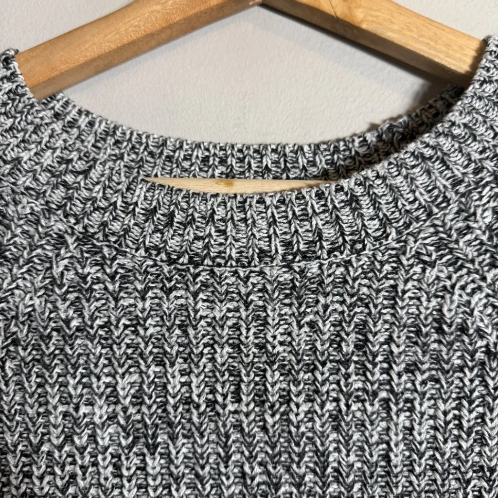 Vintage Guess Y2K Lace Up Crewneck Sweater Pullover Women's Small Gray Retro 00s - Image 8