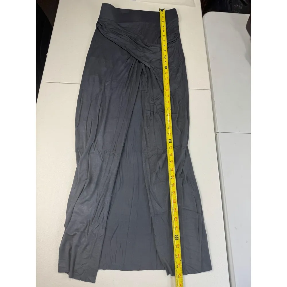 ANTHROPOLOGIE BAILEY/44 Fossil Falls Black MAXI SKIRT Sz S BLOGGERS FAV - Image 3