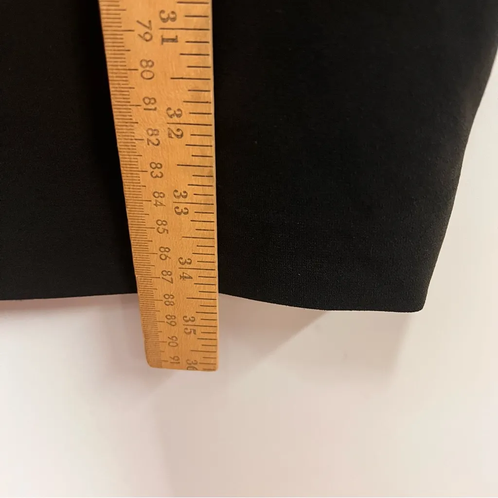 NWT Halston Heritage One Shoulder Boatneck Mini Dress Black Gold size 6 - Image 10