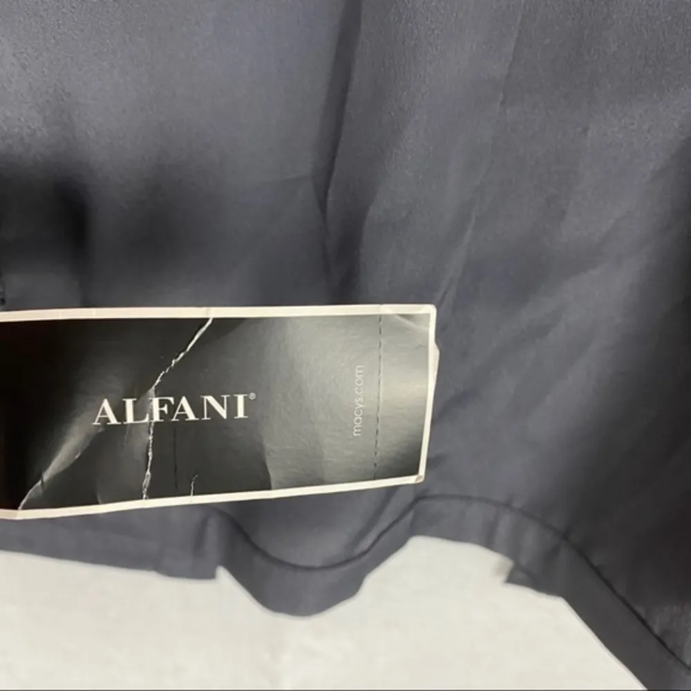 Alfani Gray Lace Collarless Open Front‎ Jacket - Image 11