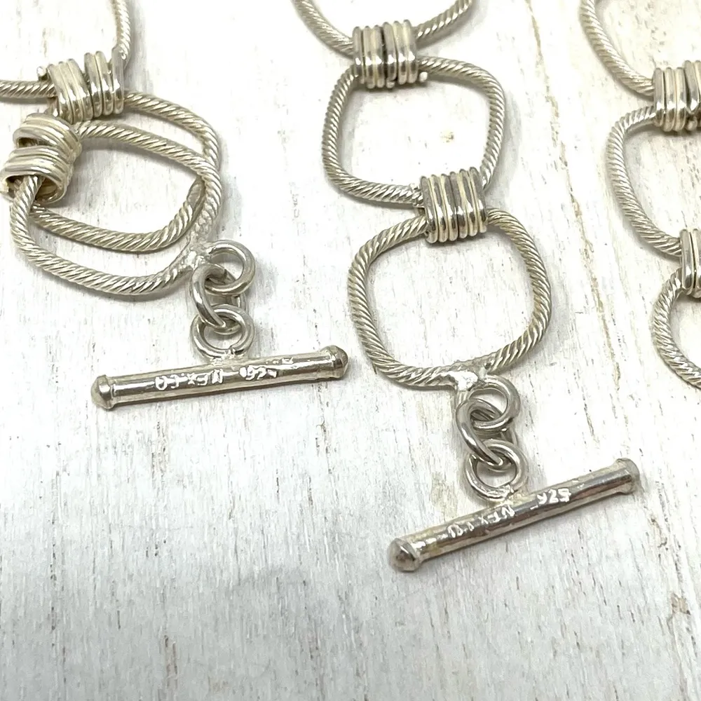 Mexico sterling silver 3 piece set, 61.5g - Image 9