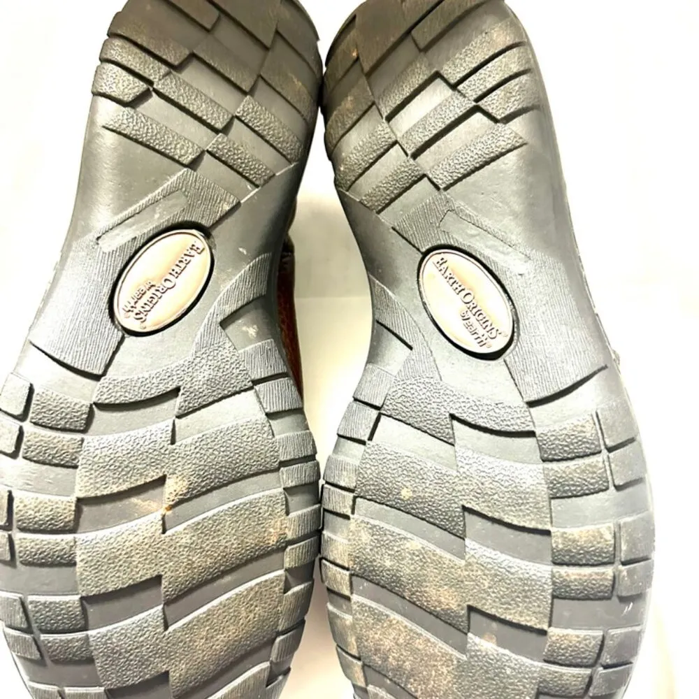 Earth Origins Women’s Brown Leather Loafers Slip On Shoes 7.5 M - Image 6