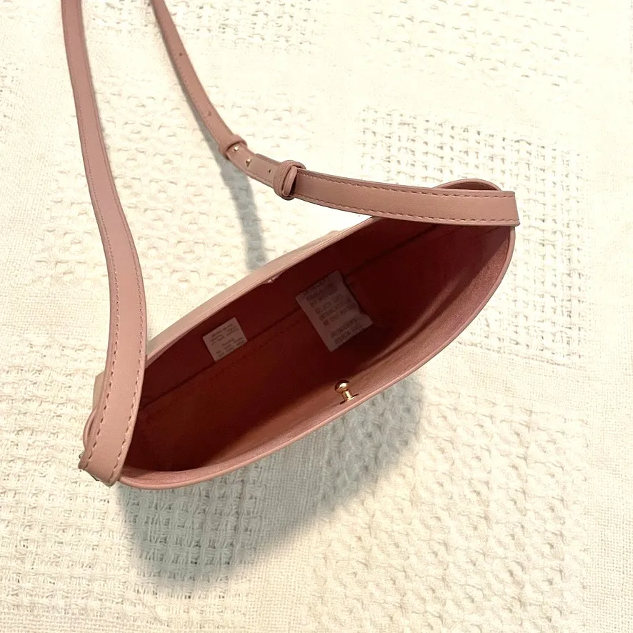 new Samara pink peony medium crossbody bag adjustable BT 9005 - Image 6