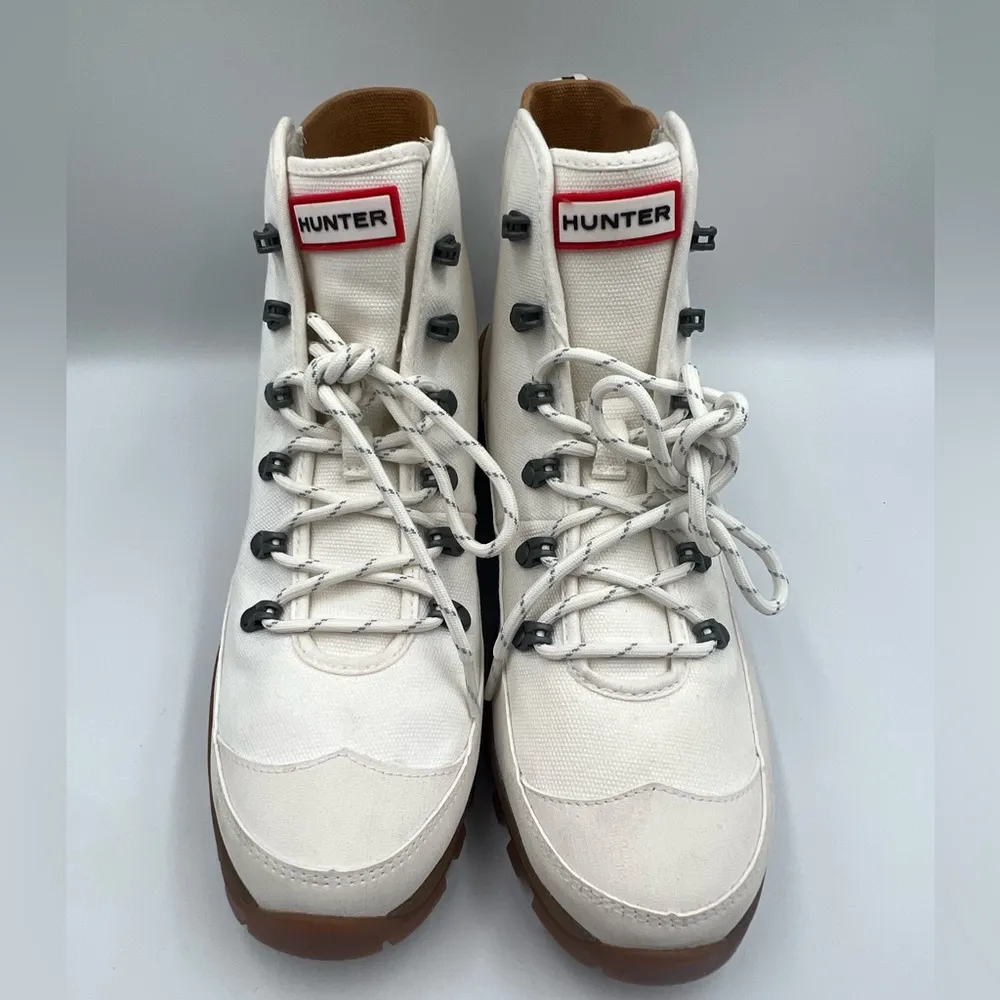 Hunter Desert Canvas Commando Boots - Image 6