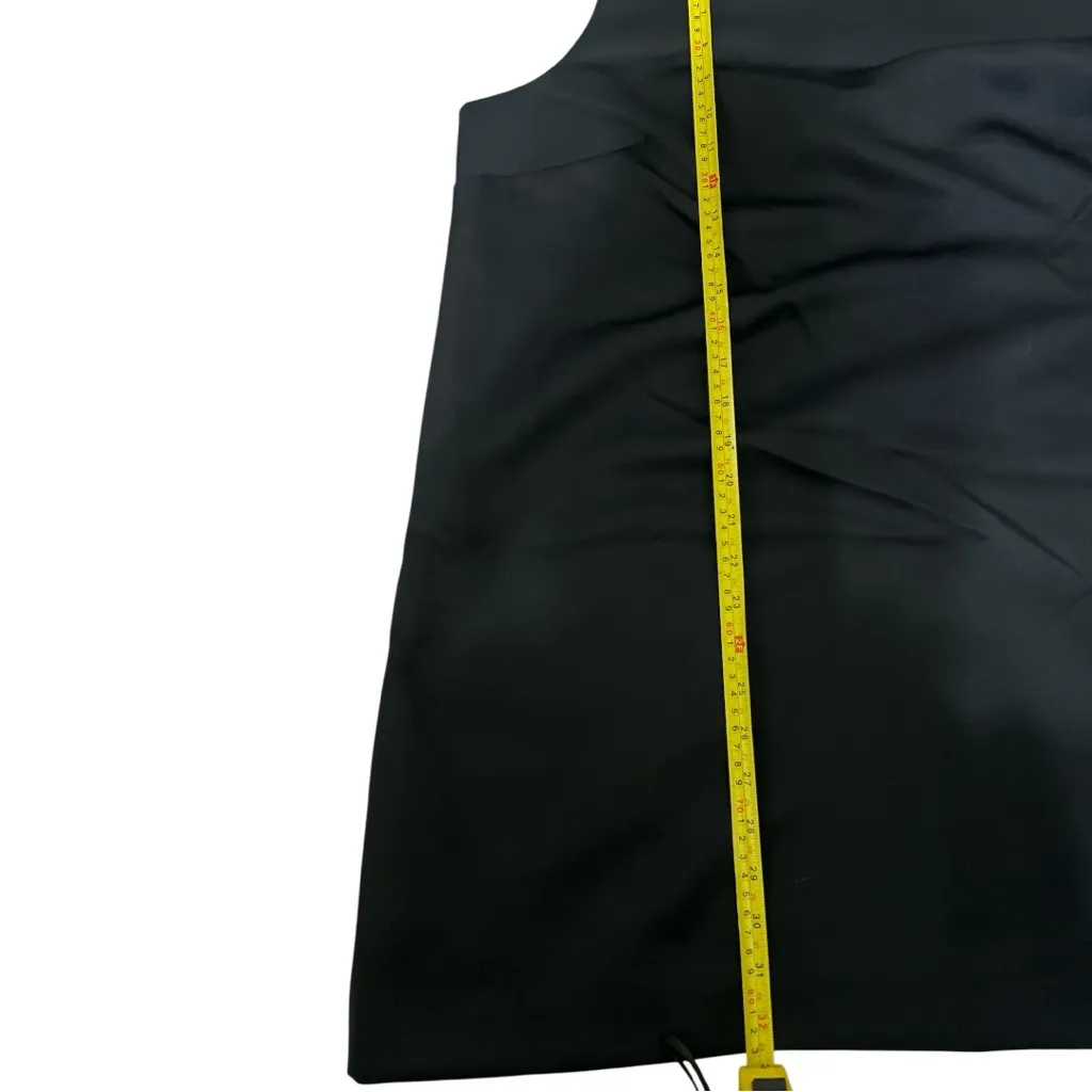 Divided Black Mini Dress - Image 5