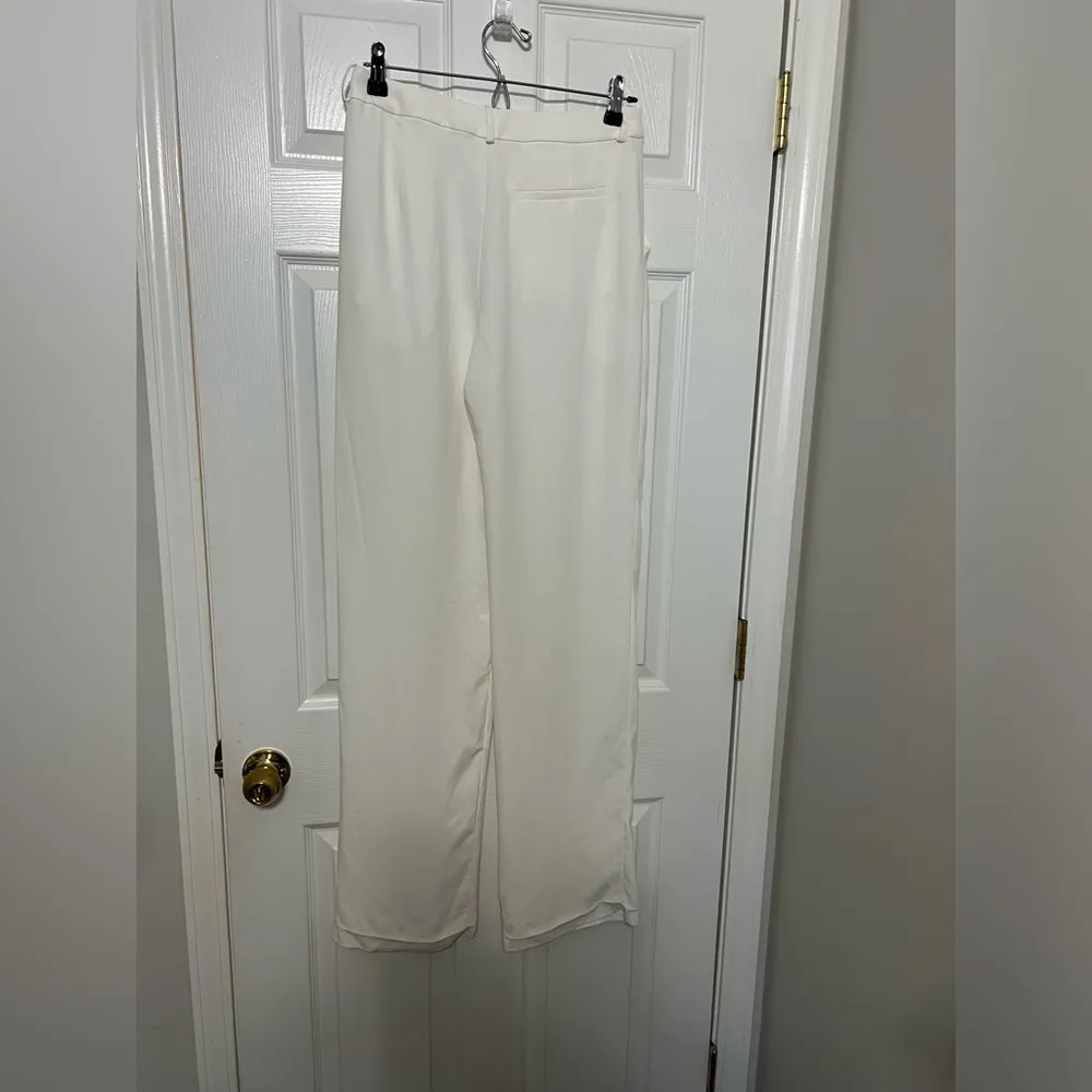 Amanda Uprichard Wallce Pants in Ivory - Image 5