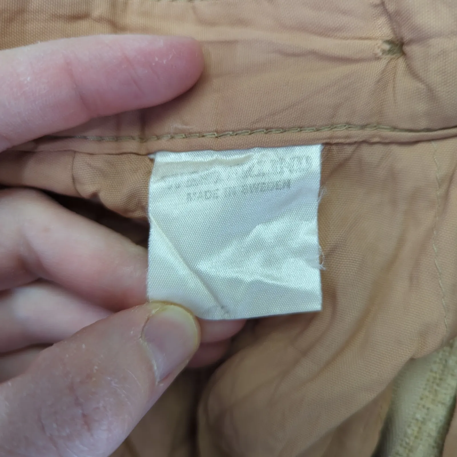 Vintage Westerland‎ Skirt Burlap Midi Loose A - Image 7