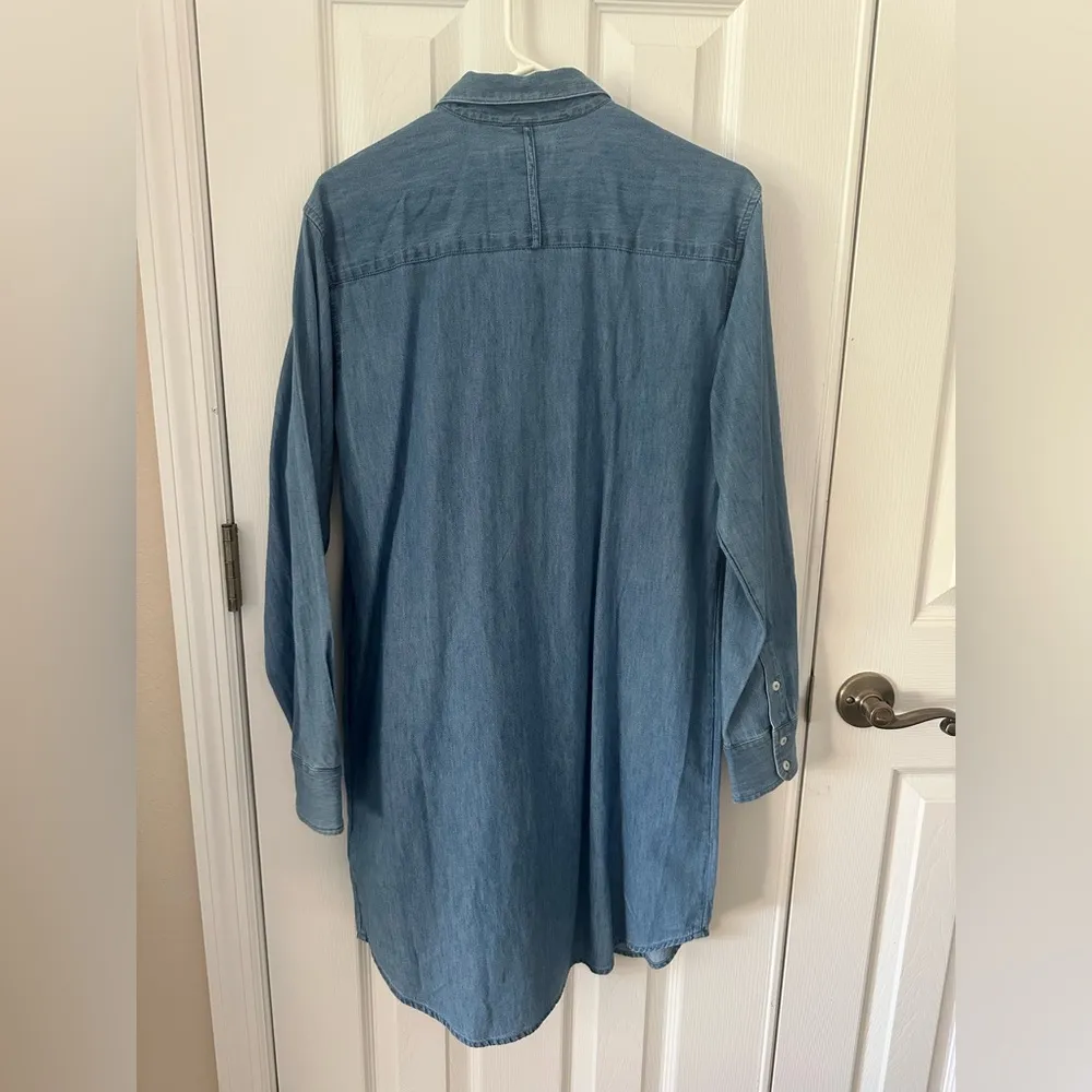 NWT Vineyard vines denim button down long sleeve dress - Image 5