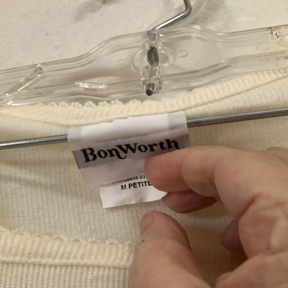 Embroidered bon worth top petite medium - Image 3