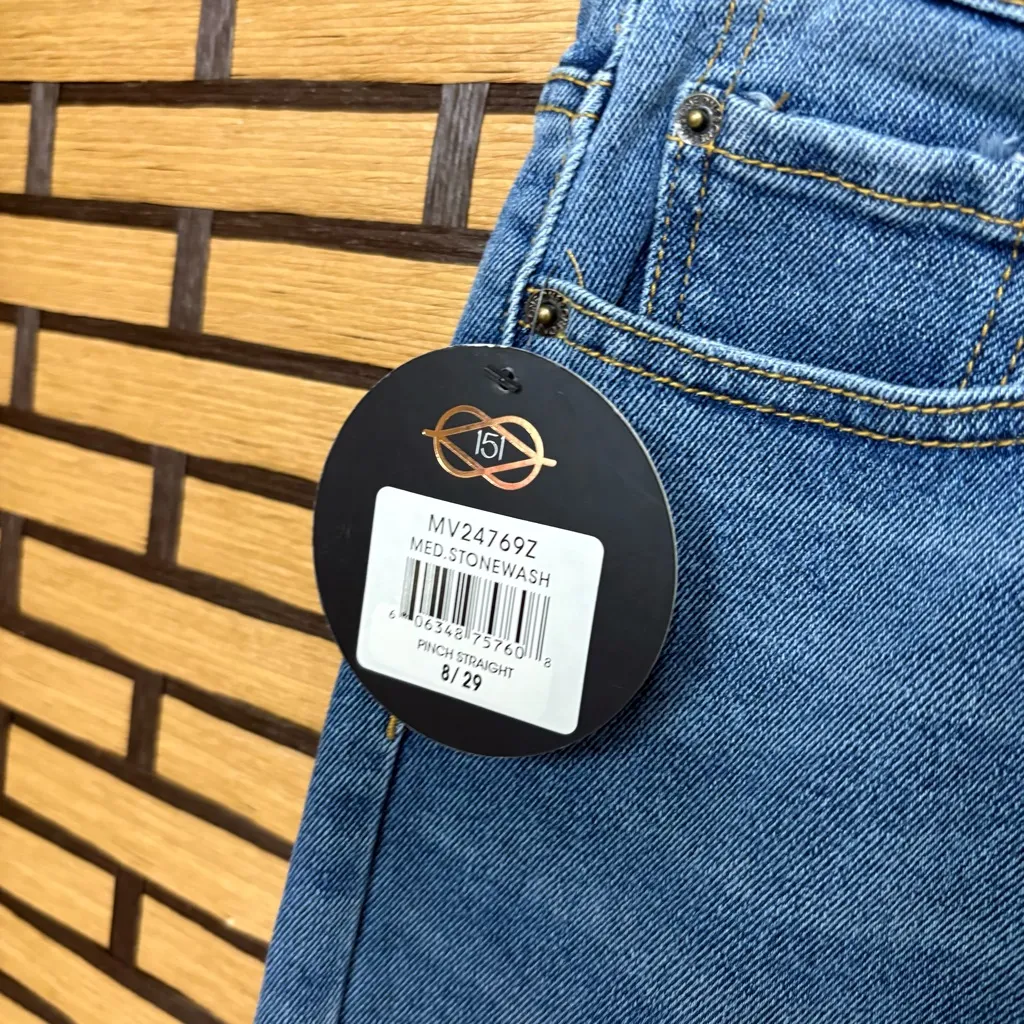 One‎ 5 One Straight Leg Jeans Size 8/29 - Image 5