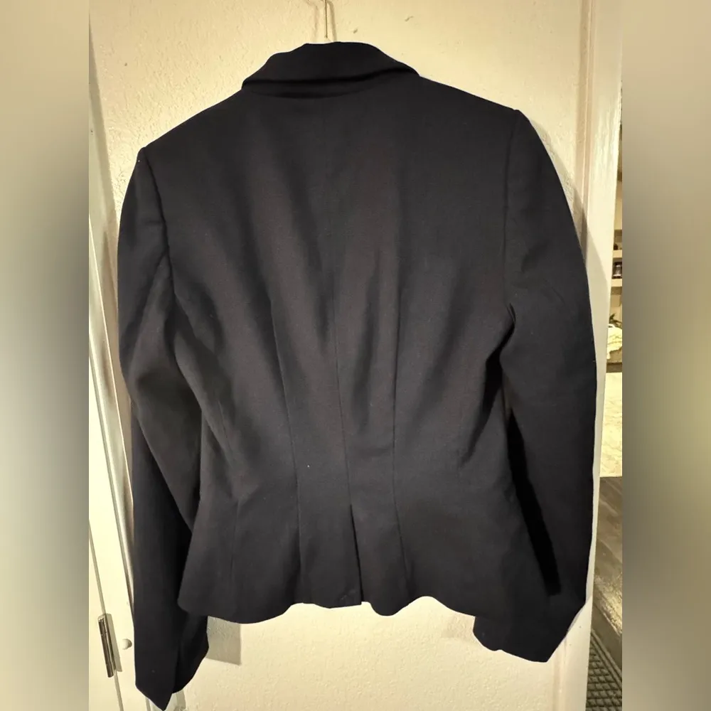 H&M Blue Tailored Blazer with Notched Lapels - Image 4