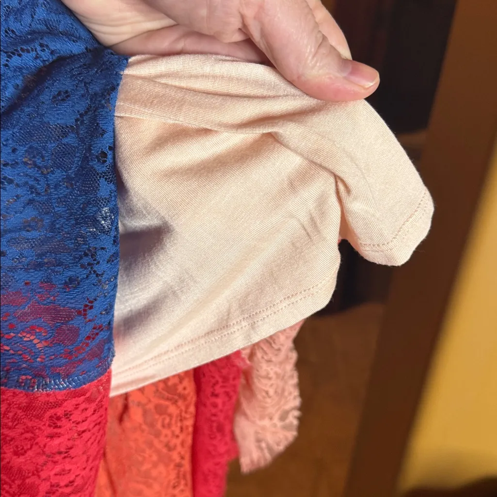 MAJE Jupiter Panelled Lace Skirt In Multicolor Size Small (1) - Image 9