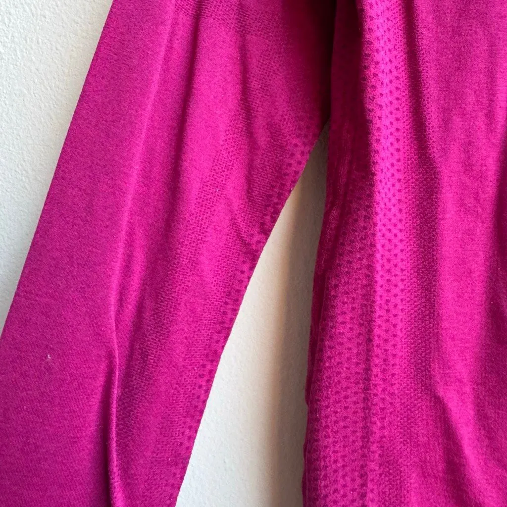 Figs Salta Pink Seamless Underscrub Top Womens Large Long Sleeved Base Layer - Image 2