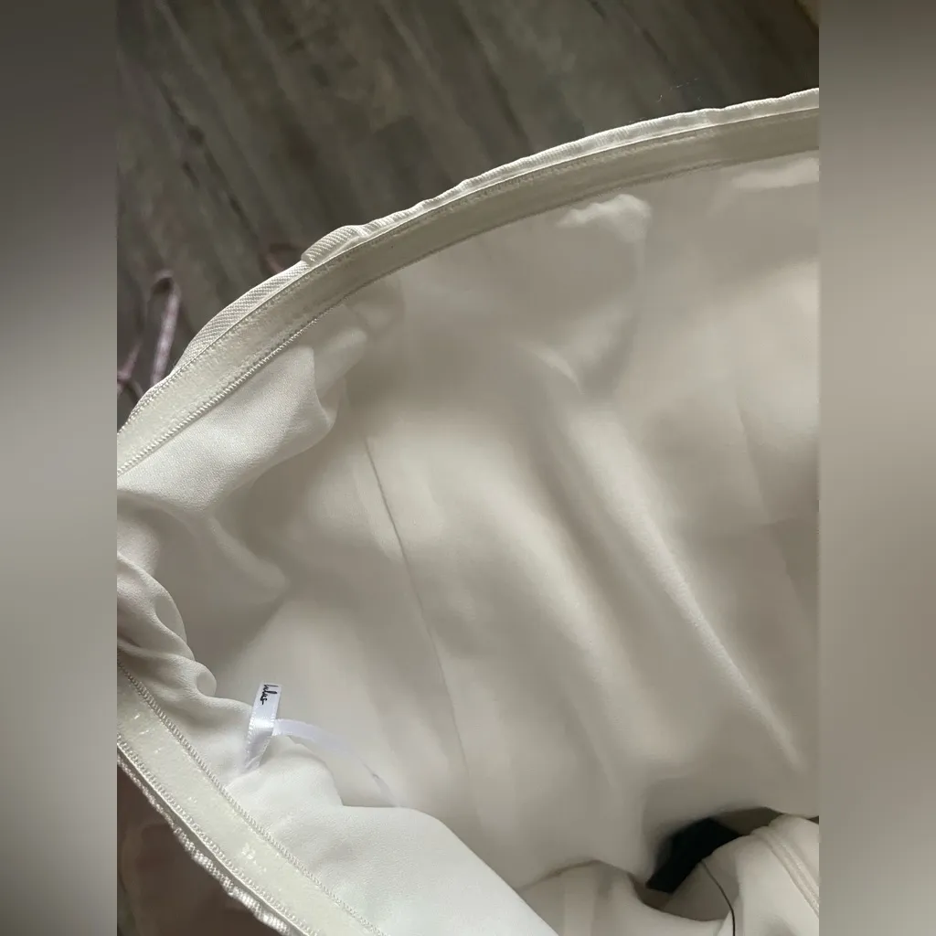 Lulu's White One Shoulder Sheath Dress Size XL - Image 8