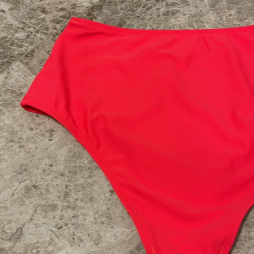 Aerie American Eagle High Waisted Cheeky Bikini Swim Bottom Medium - Image 8