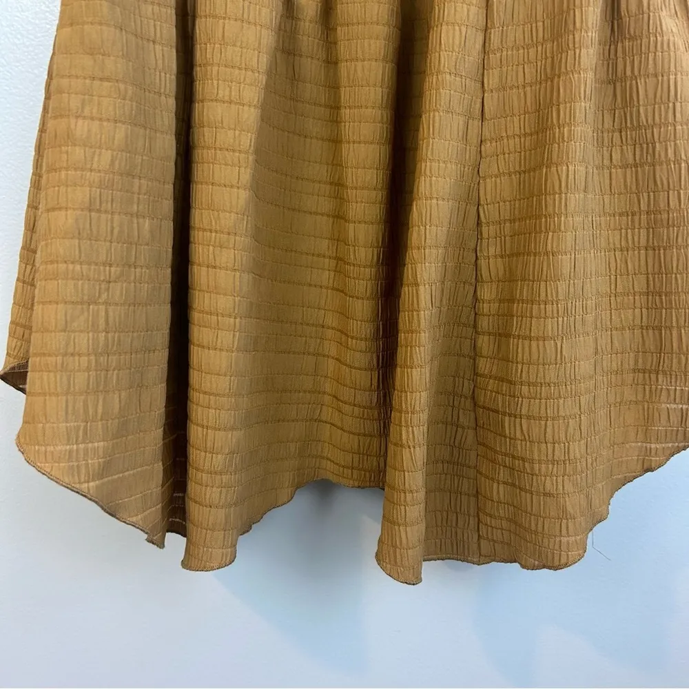 NWT Wild Fable Cognac Ruffle Tiered Skater Tank Dress Size XL - Image 12