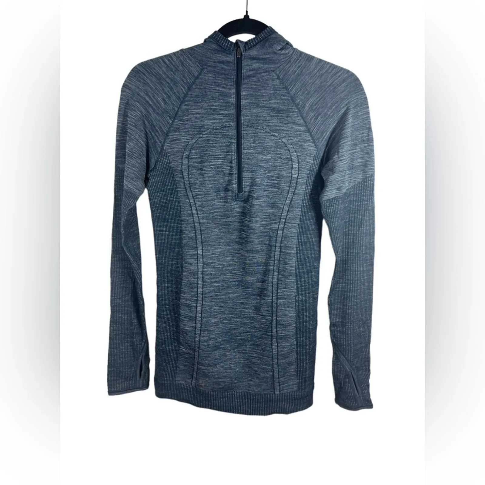 LULULLEMON Swiftly Wool 1/2 Zip Hoodie - Image 6