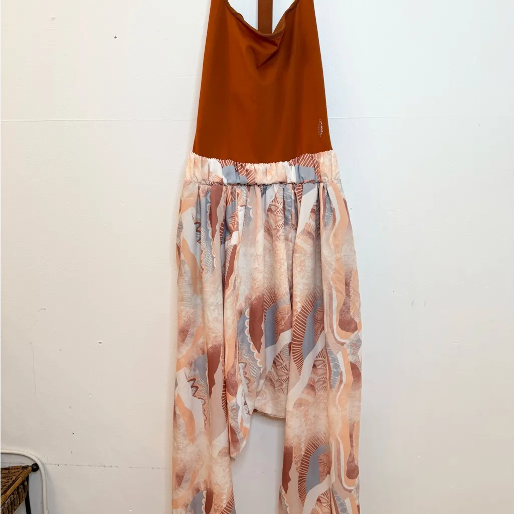 FP Movement Harem multicolor jumpsuit Orange Size XS - Image 2