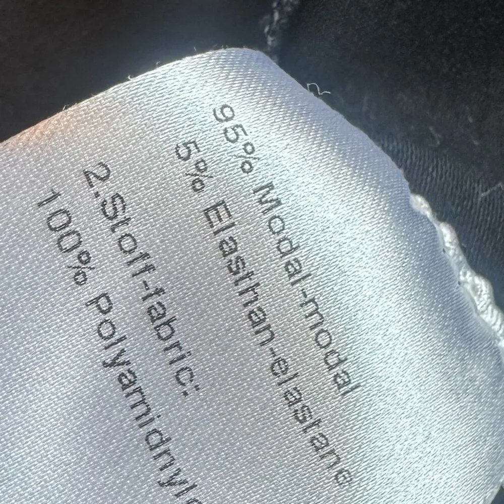 Akris Punto Long Sleeve Shirt Crew Neck Mesh Sleeves Pullover Size 8 Women's - Image 11