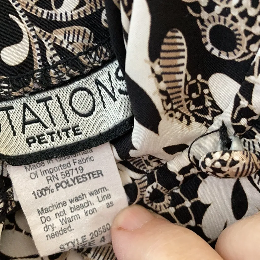 FINAL MARKDOWN Ladies’Notations Petite Blouse (4P) - Image 5