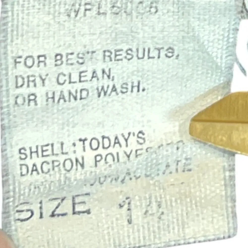 Vintage Cambridge Structured Black Single Button Blazer Women's Size 14 Career - Image 10