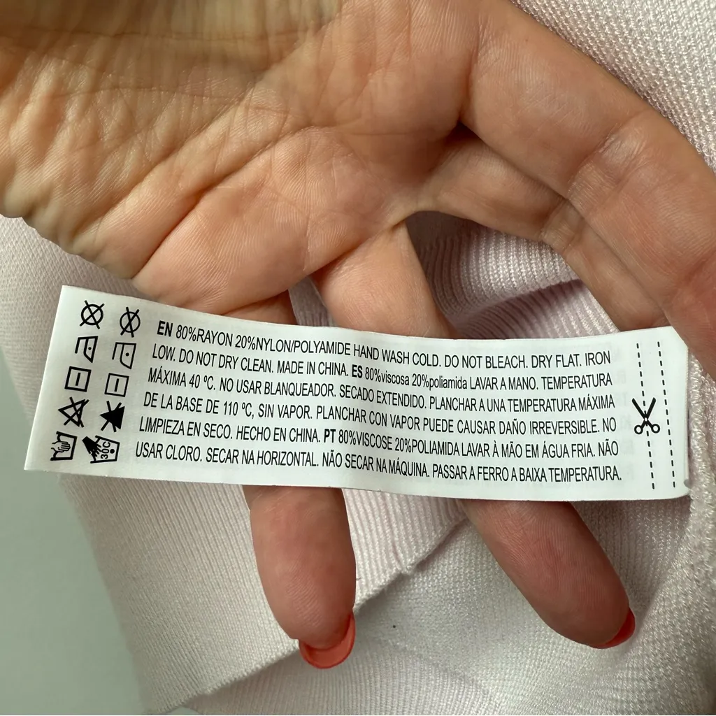 Forever 21 x Hello Kitty &‎ Friends Turtleneck Sweater Pink S - Image 6