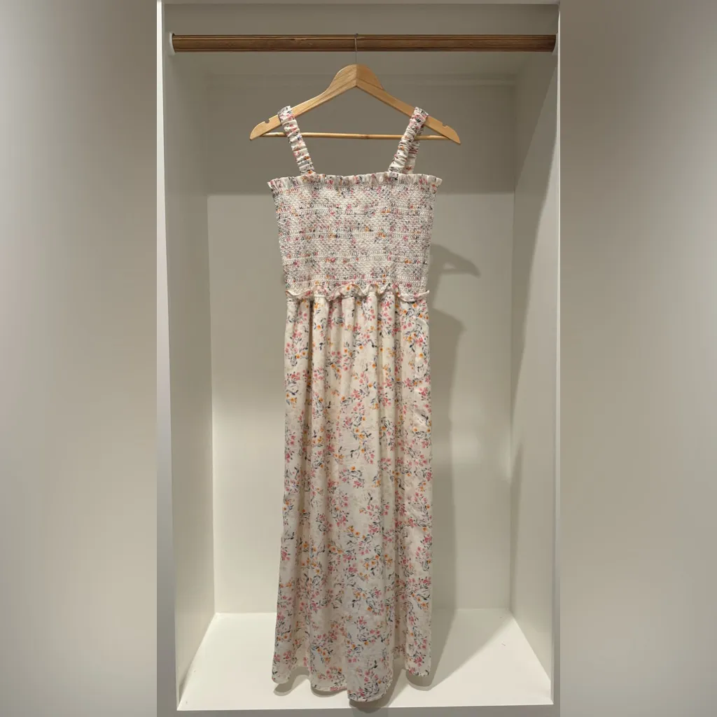 ALI & JAY Floral Jumpsuit in White and Pink - Image 3