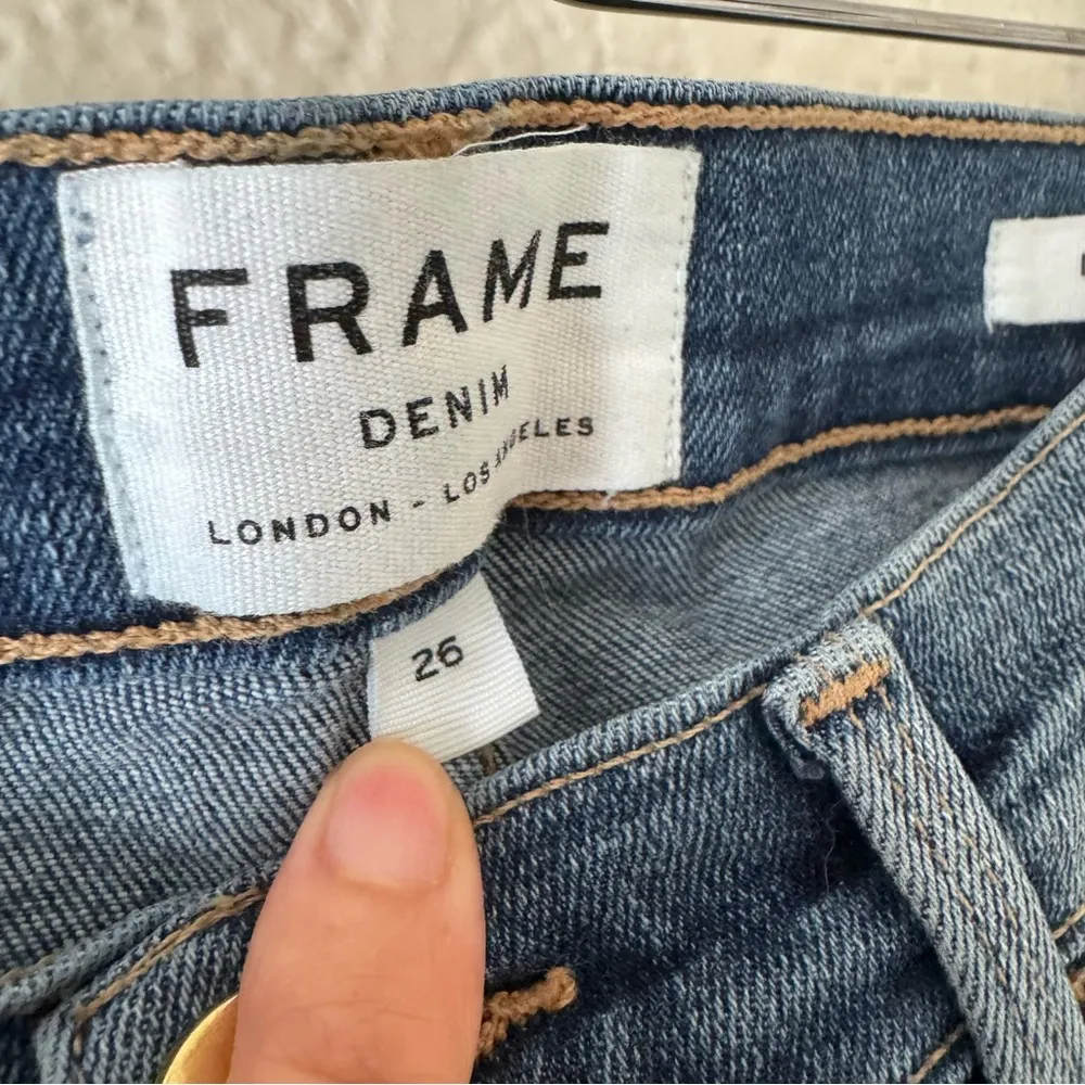 FRAME Le High Skinny zipper ankle jeans - Image 5