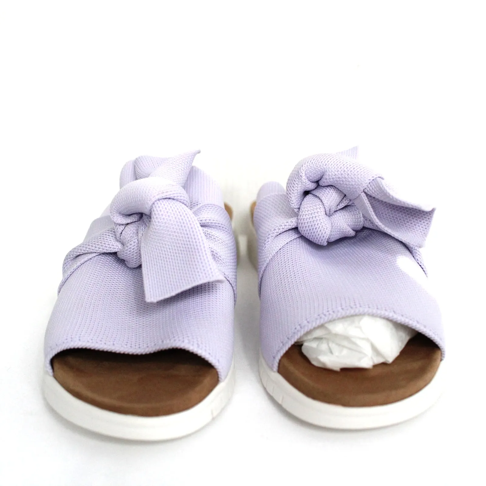 Bernie Mev Women's Freesia Slide Sandal Size 7 NIB Textile Upper Purple - Image 2