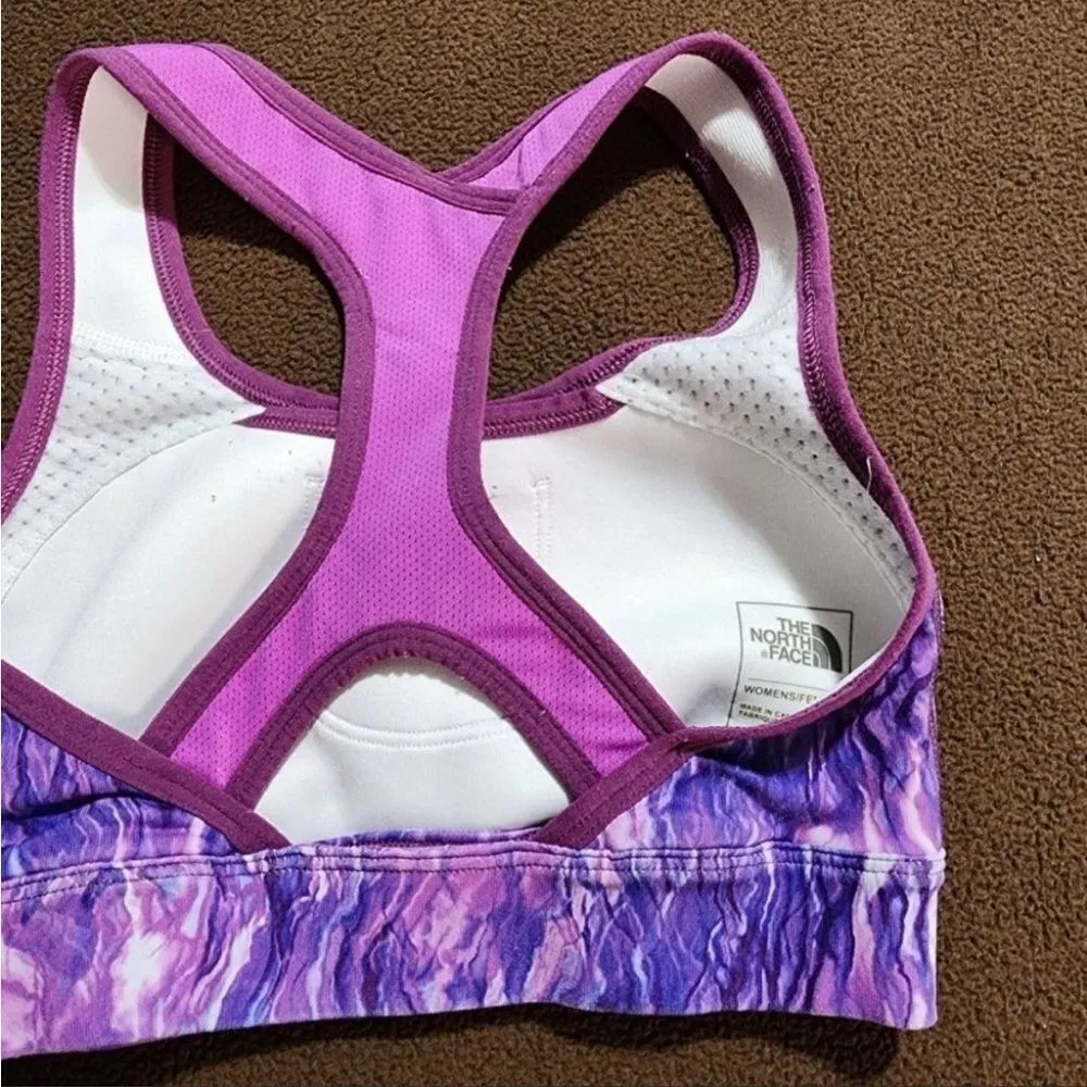 The Northface women’s purple sports bra - Image 8