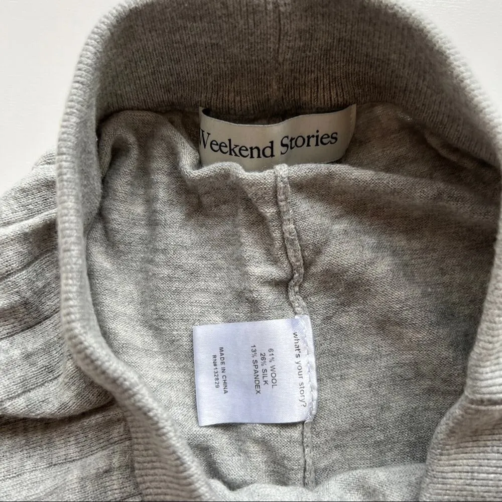 Revolve - Weekend Stories Larsen Lounge Pant in Heather Gray - Image 5