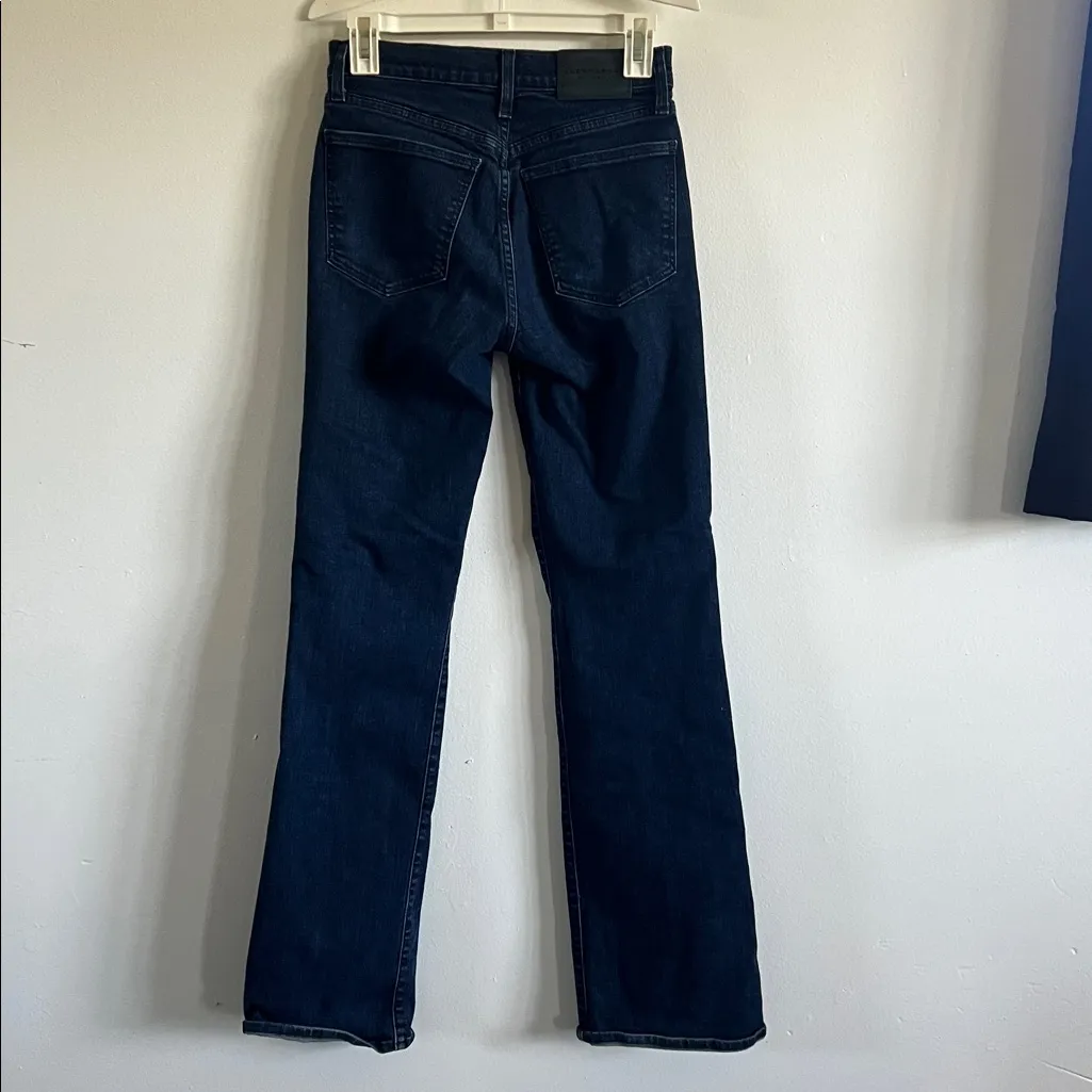 Lucky Brand High Rise Boot Bridgette Indigo Denim Dark Wash Jeans - Image 4