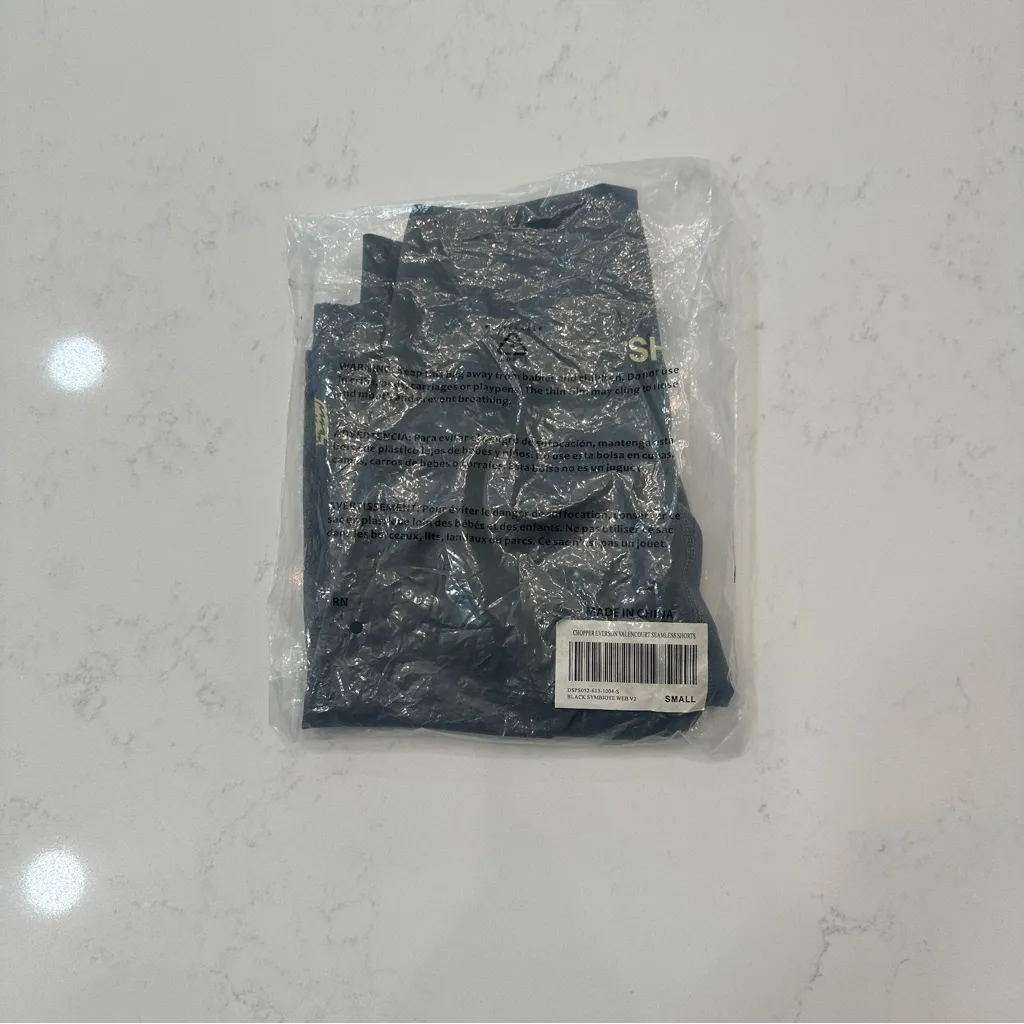 NWT Darc Sport Wolves SHE Gray Biker Shorts Size XS 4 of 500 - Image 8