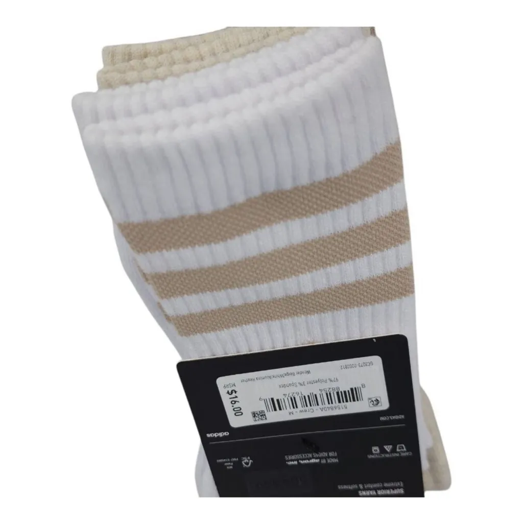 🤎NWT•Adidas Womens ClimaCool Crew Socks(3PK)•Cushioned Breathable•Size:5-10🤎 - Image 12