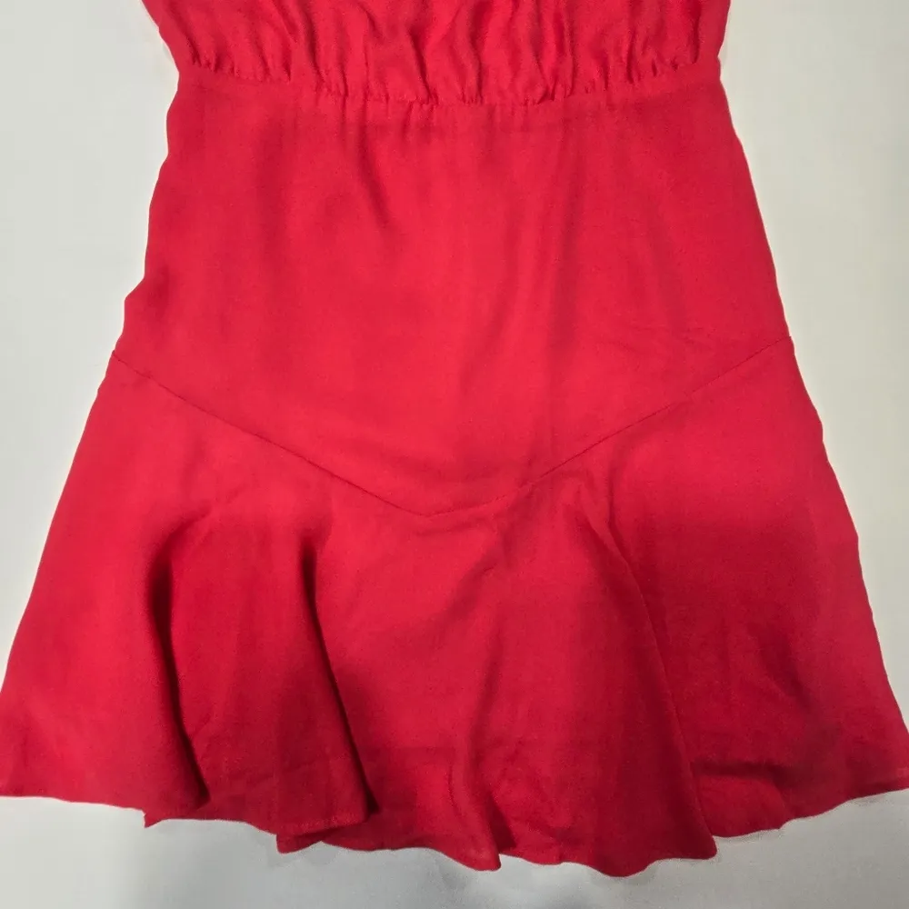 Krisa Off Shoulder Ruffle Dress in Rio - Image 4