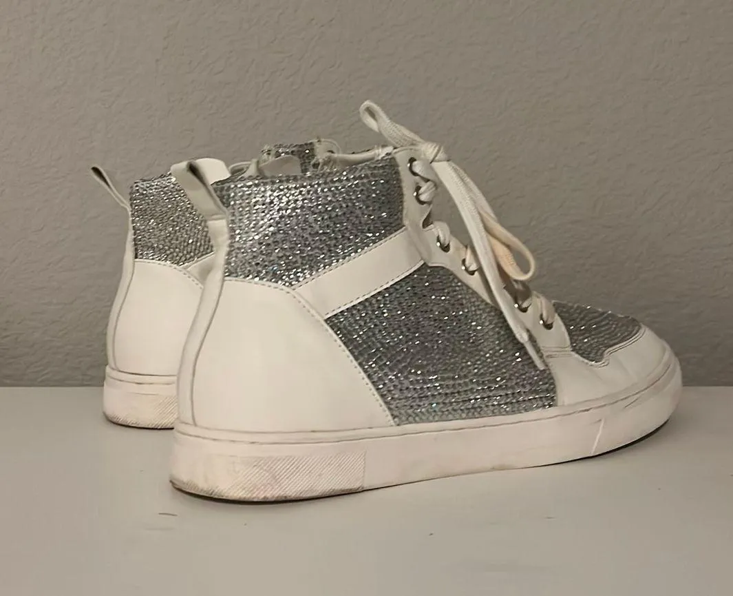 Steve Madden Rhinestone Sneakers - Image 4